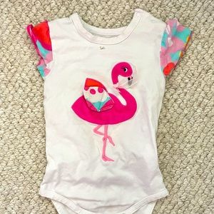 Flamingo onesie